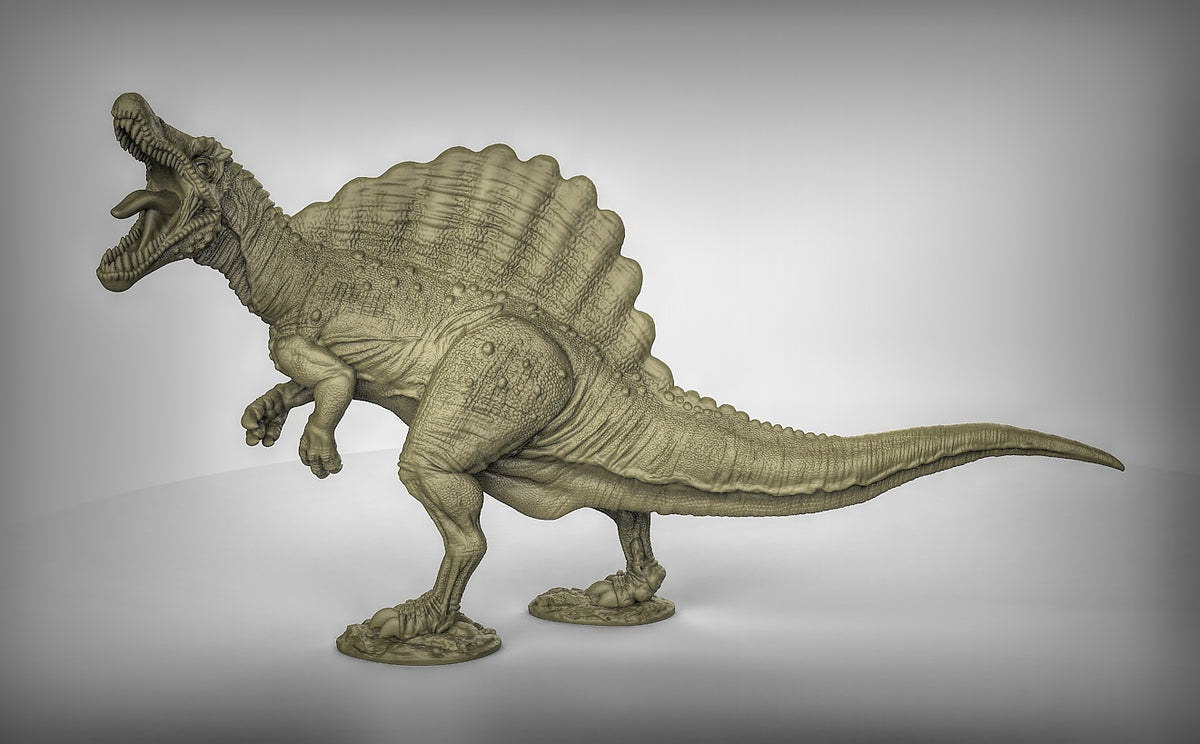 Spinosaurus (Pair) Resin Miniature for DnD | Tabletop Gaming