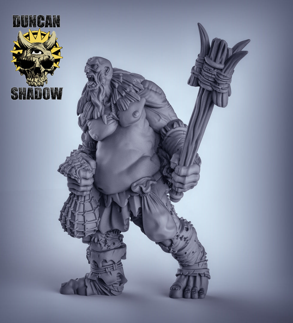 Titan With Club - 8 Inch Tall Resin Model for Dungeons & Dragons & Board RPGs