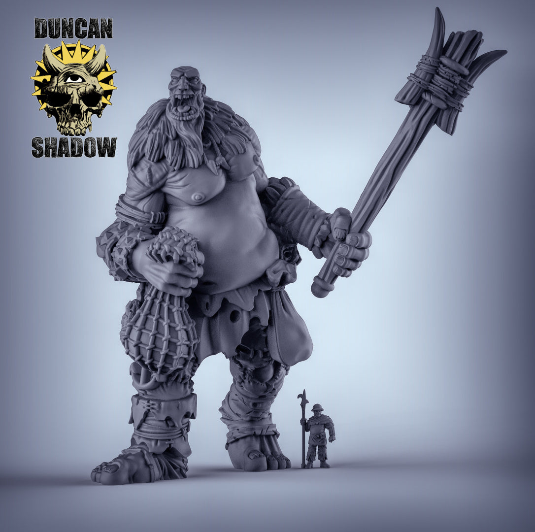 Titan With Club - 8 Inch Tall Resin Model for Dungeons & Dragons & Board RPGs