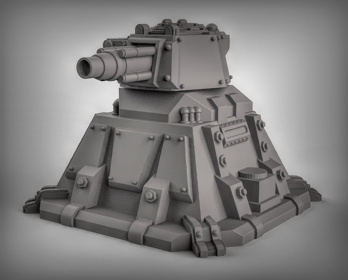 Gun Emplacement Model Kit (7 Options) - Tank Collection for 28mm Miniature Wargames & Terrain