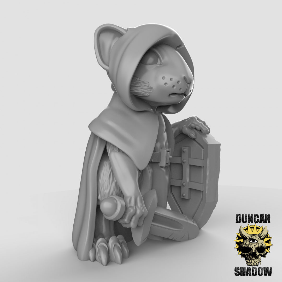 Mousle Rangers Resin Miniature for DnD | Tabletop Gaming