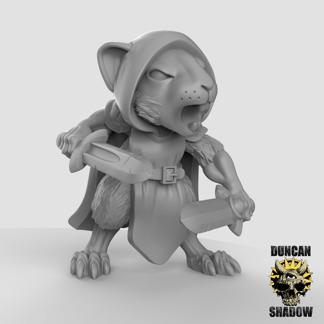 Mousle Rangers Resin Miniature for DnD | Tabletop Gaming