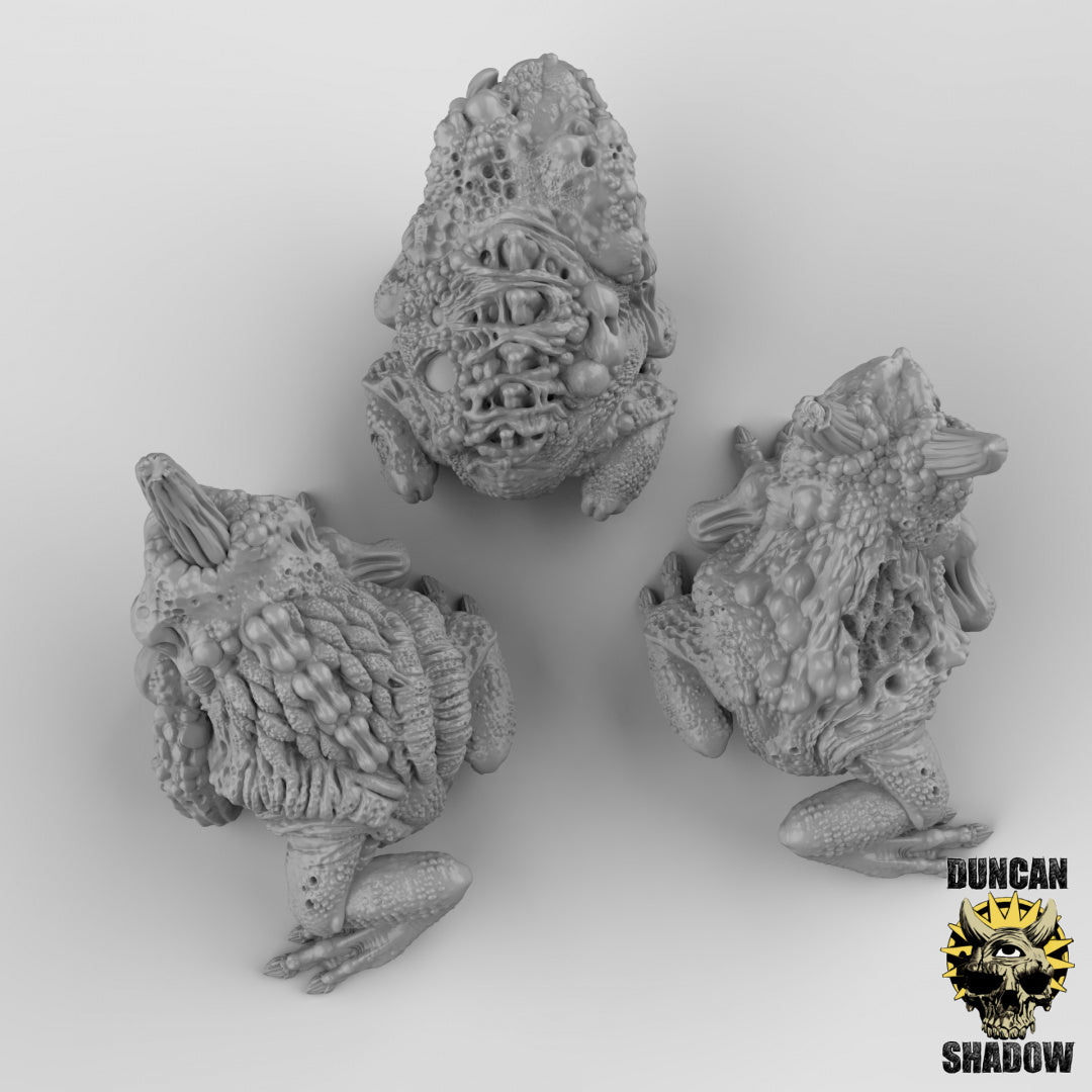 Plague Toads Resin Miniature for DnD | Tabletop Gaming