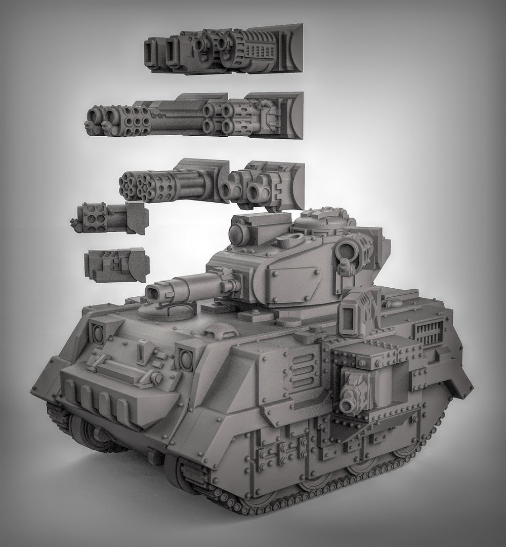 MKII Light Tank Model Kit - Tank Collection for 28mm Miniature Wargames & Terrain