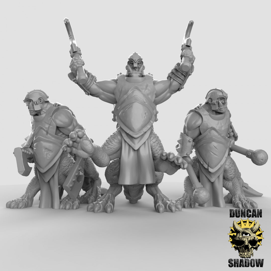 Dragon Ogres (x3) Resin Models for Dungeons & Dragons & Board RPGs