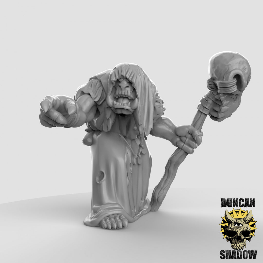 Orc Shamans Resin Miniature for DnD | Tabletop Gaming