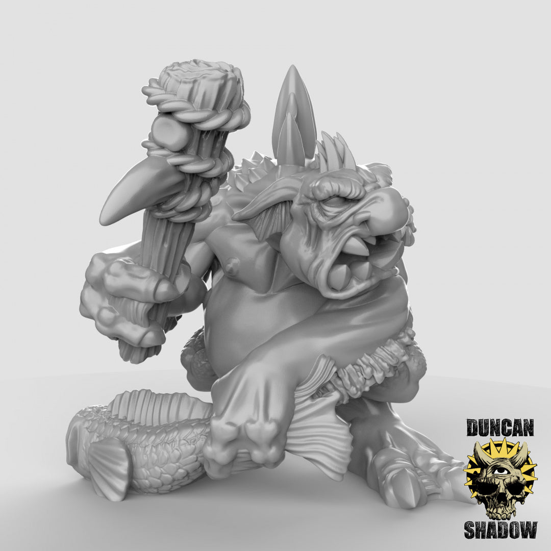 Marsh Trolls x 3 Resin Models for DnD Tabletop Gaming