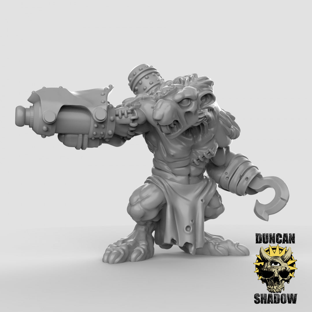 Rat Ogres Resin Miniature for DnD | Tabletop Gaming