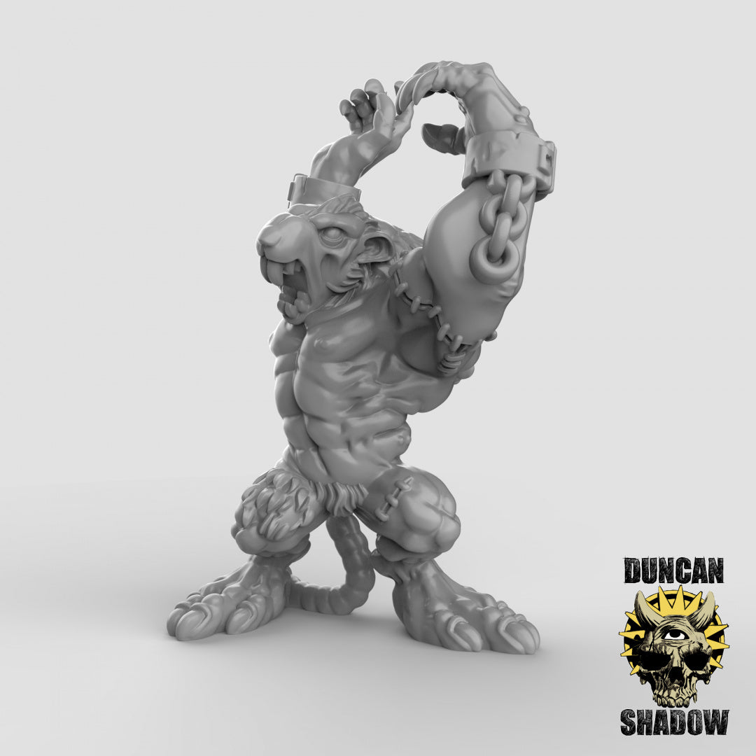 Rat Ogres Resin Miniature for DnD | Tabletop Gaming