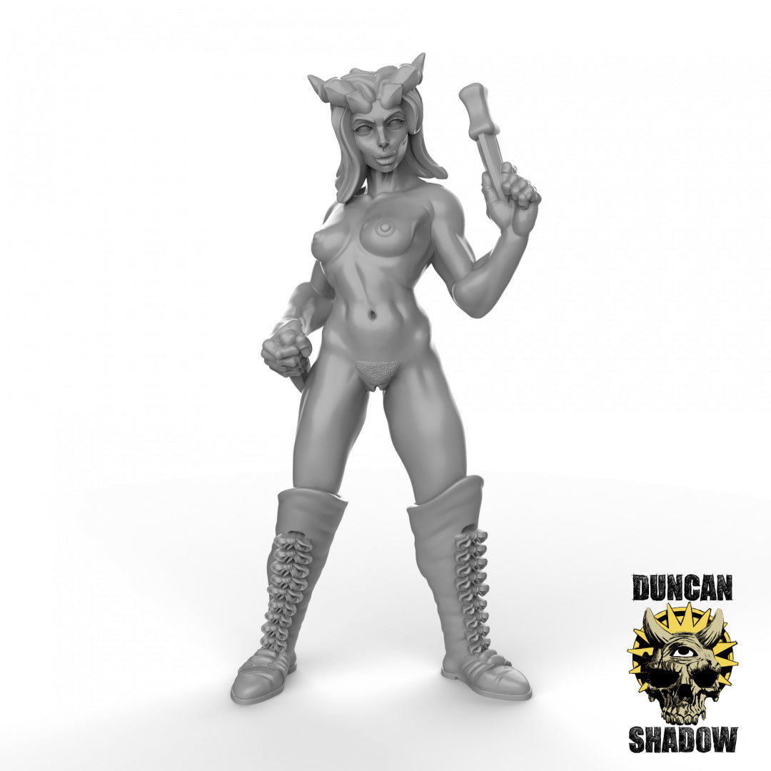 NSFW Tiefling's Resin Miniature for DnD | Tabletop Gaming