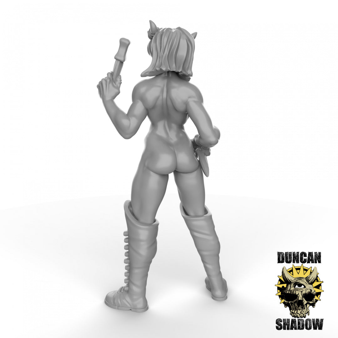 NSFW Tiefling's Resin Miniature for DnD | Tabletop Gaming