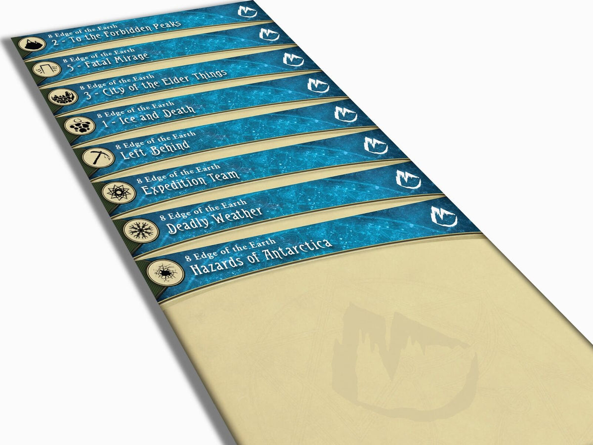 Edge Of The Earth - Arkham Horror LCG Deck Box Dividers