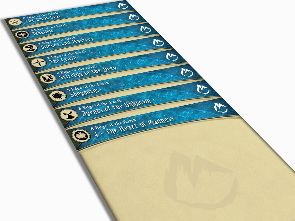 Edge Of The Earth - Arkham Horror LCG Deck Box Dividers