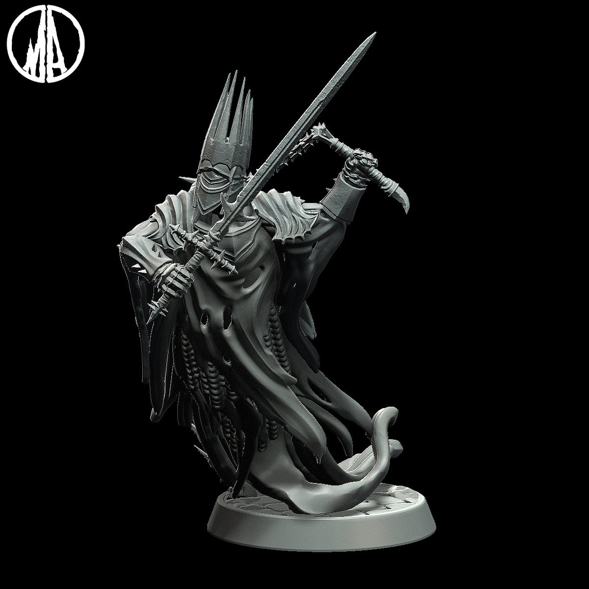 Wraith King | 32mm Scale Resin Model | From the Lost Souls Collection