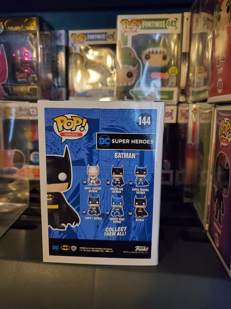 Funko Pop! DC Heroes: Blue Chrome Batman #144 Toy Tokyo 2017 SDCC Excl –  teksfunko