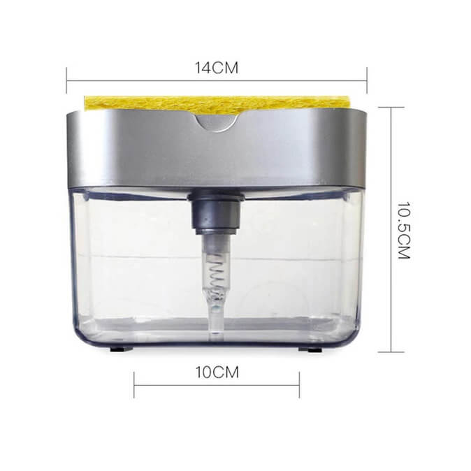 Soap Dispenser Soap Pump Sponge Caddy New Creative Kitchen 2 In 1 Manual Press Liquid Soap 1200x ?v=1604469482