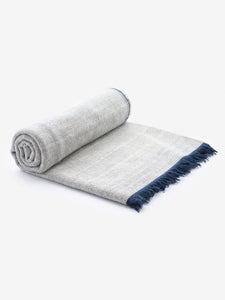 hardbackhollow Organic Cotton Chambray Yoga Blanket