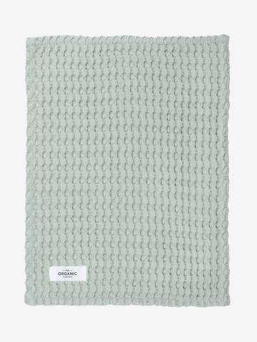 The Organic Company Big Waffle Wash Cloth - Dusty Mint