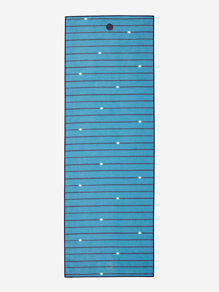 Mandkua Yogitoes Skidless Yoga Mat Towel 3.0 - Bio Stripe