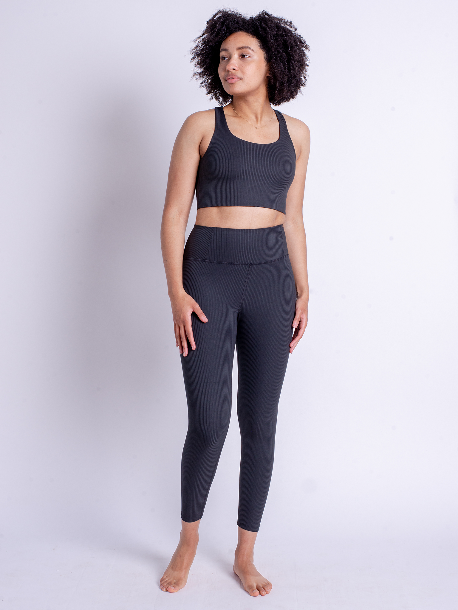 LUX LEGGINGS - Rose Ebony - ATMA Feed your soul