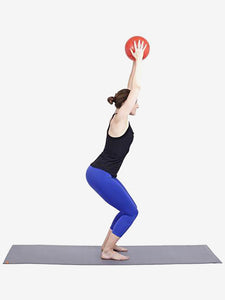 hardbackhollow Red Exercise Ball - 23cm