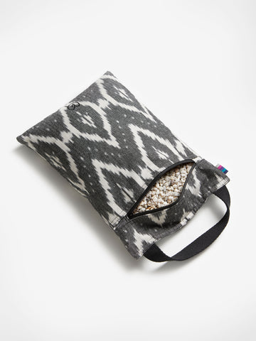 hardbackhollow Ikat Sandbag - Filled