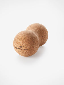 hardbackhollow Cork Peanut Massage Roller