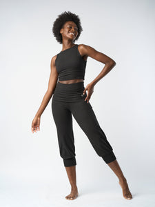 Gossypium Aspire Cropped Harem Pants