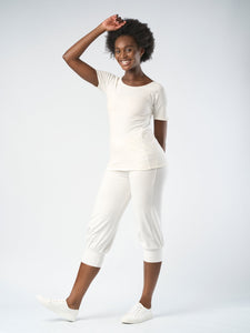 Gossypium Aspire Cropped Harem Pants