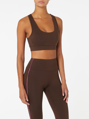 Frost Body Lilabelle Sports Bra - Dark Chocolate