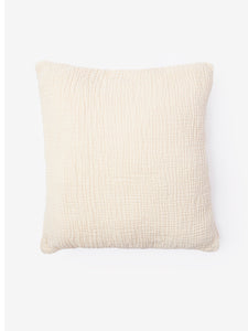 hardbackhollow Luxe Organic Cotton Muslin Cushion