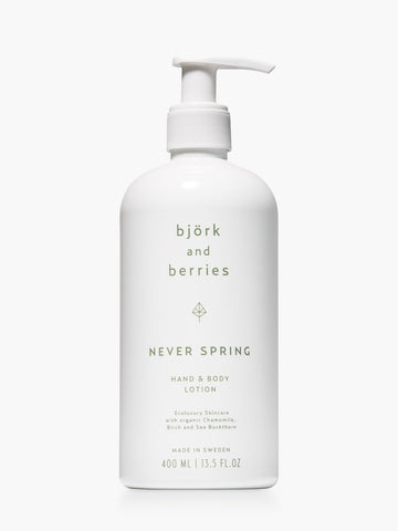 Bjork & Berries Hand & Body Lotion - Never Spring