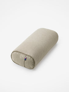 hardbackhollow Organic Cotton Small Rectangular Buckwheat Bolster