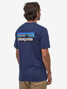 Patagonia P-6 Logo Responsibili-Tee - Classic Navy