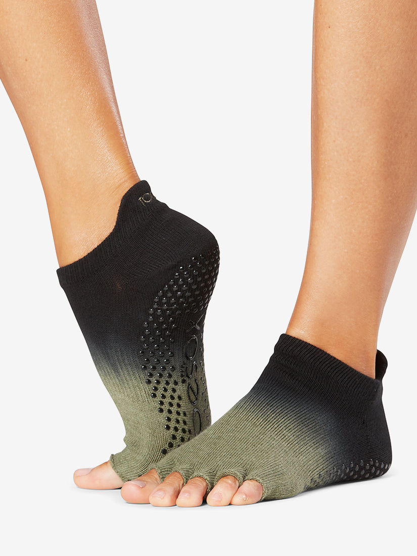 Toesox Low Rise Full Toe - Heather Purple - Accessoires - Yoga Specials