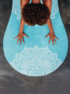 Yoga Design Lab Curve Mat - Mandala Turquoise