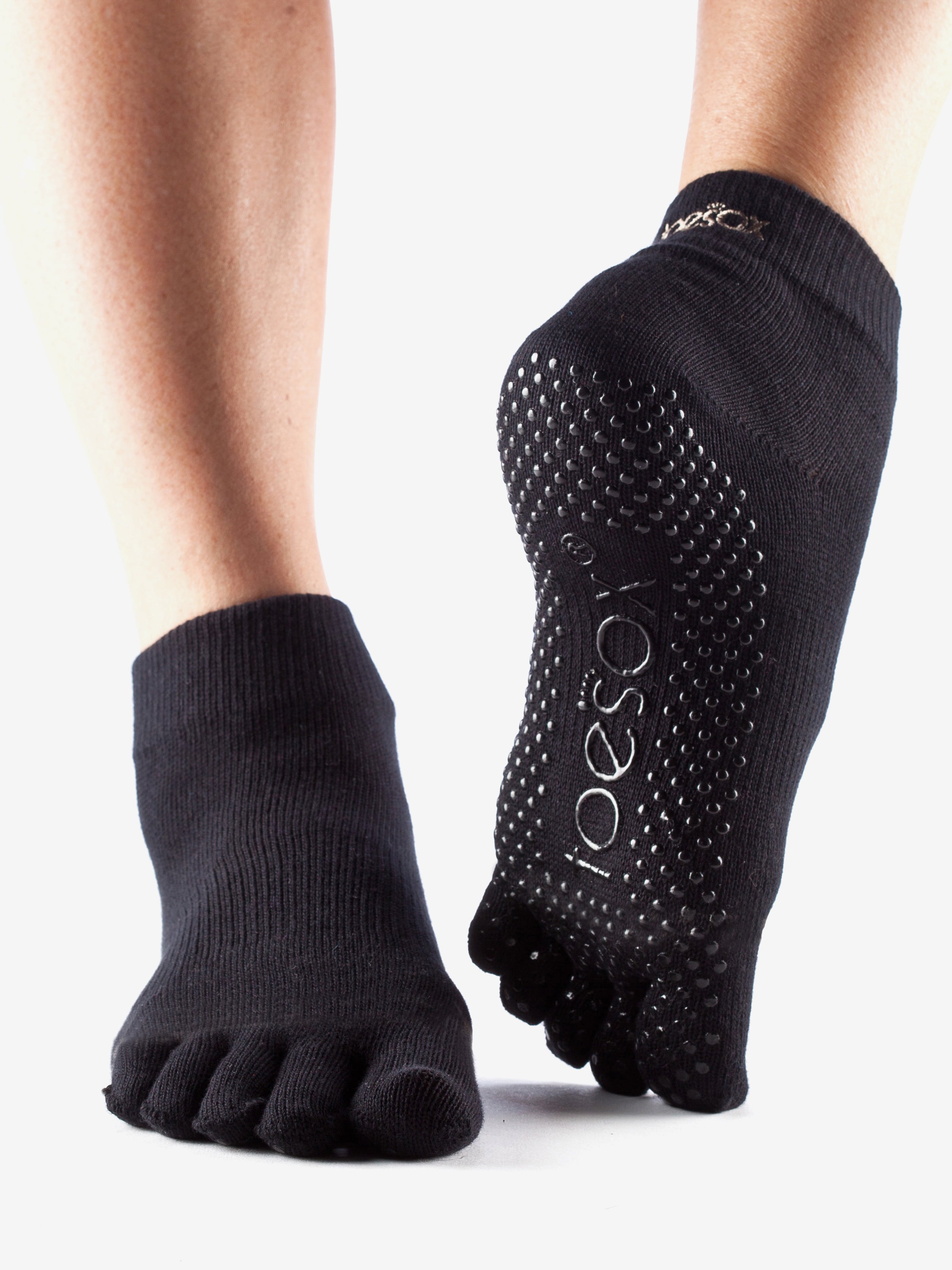 Base 33 Grip Crew Sock - Black – Yogamatters