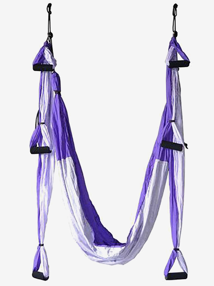 Purple Yoga Trapeze - Yoga Swing / Sling / Inversion Tool For Deep Cor -  Everyday Crosstrain