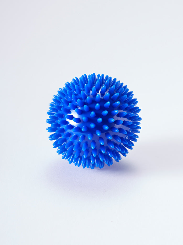 hardbackhollow Spiky Massage Ball Blue Large (9cm)