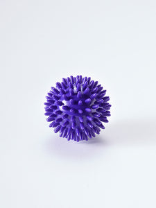 hardbackhollow Purple Spiky Massage Ball - 7cm