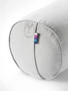 hardbackhollow Organic Cotton Chambray Buckwheat Bolster