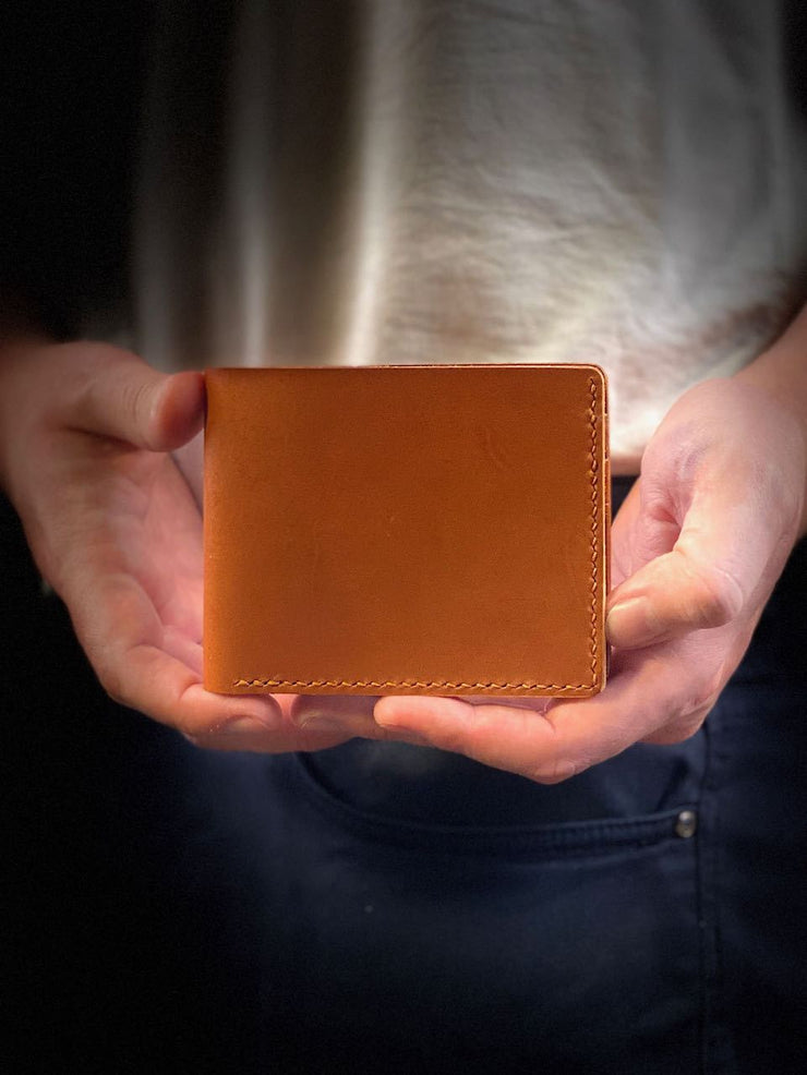 diy leather wallet
