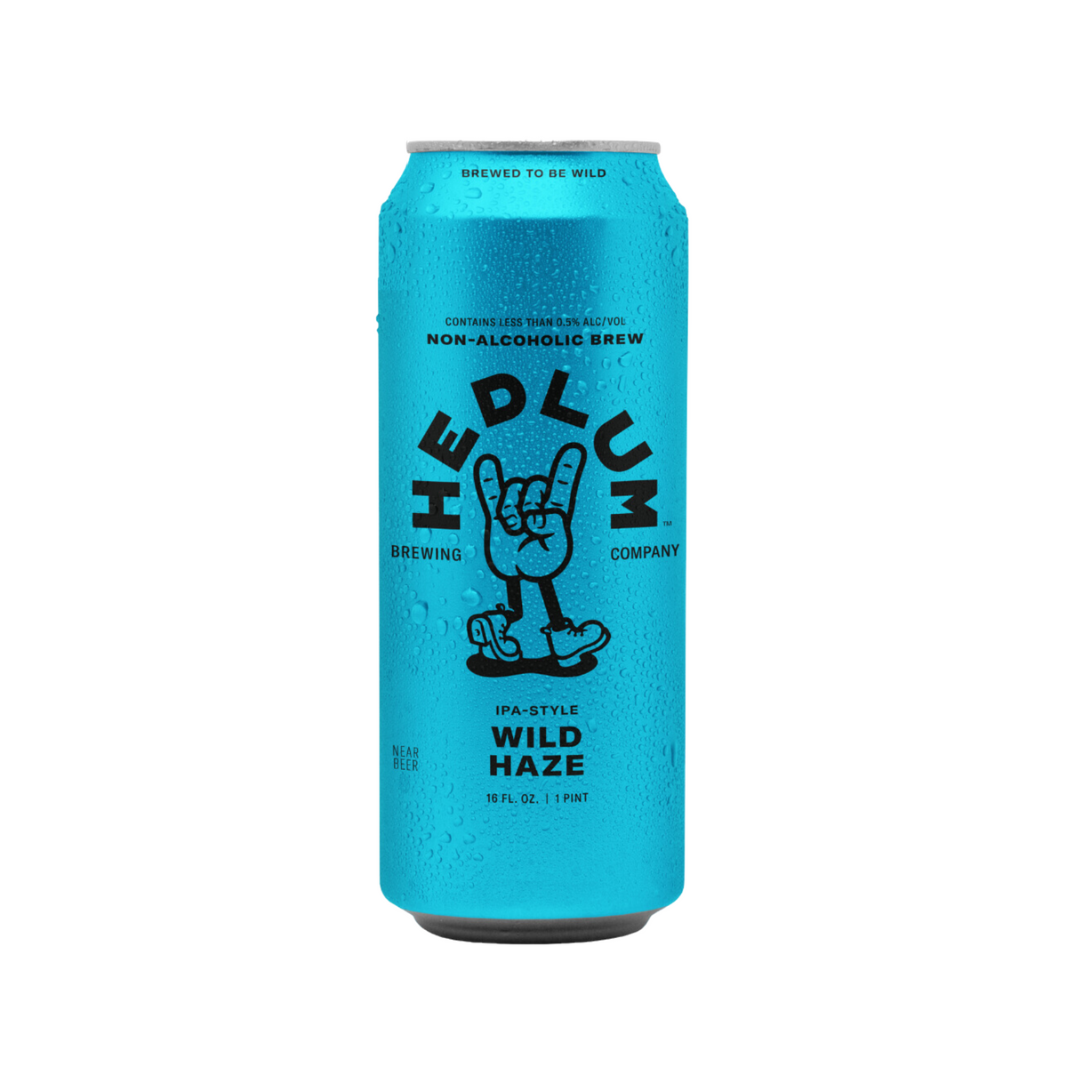 Hedlum Wild Haze Non-Alcoholic IPA | 16oz 6-pack