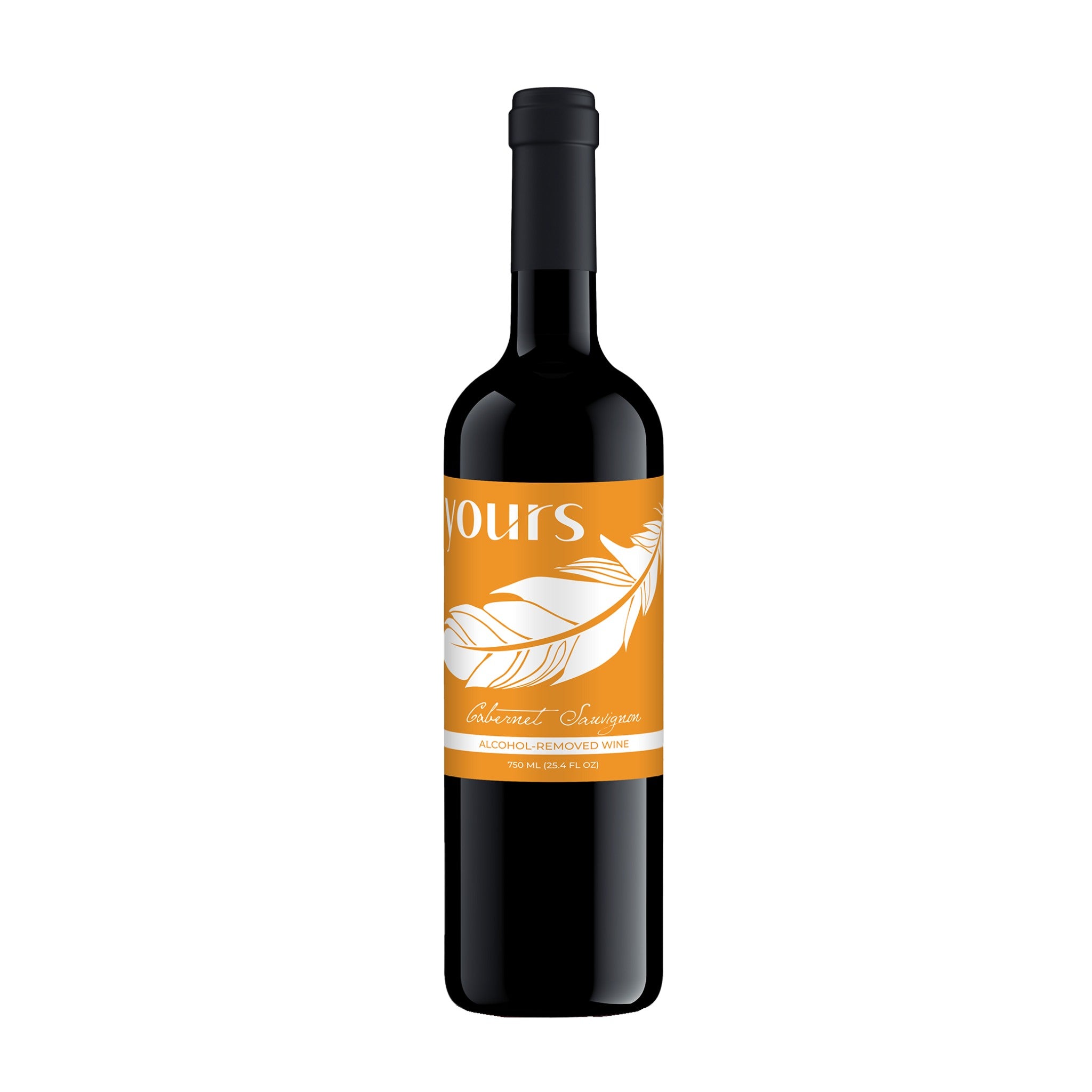 YOURS Non-Alcoholic Wine Small Batch California Cabernet Sauvignon