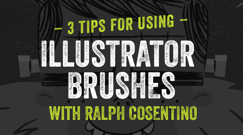 3 Tips for Using Illustrator Brushes with Ralph Cosentino