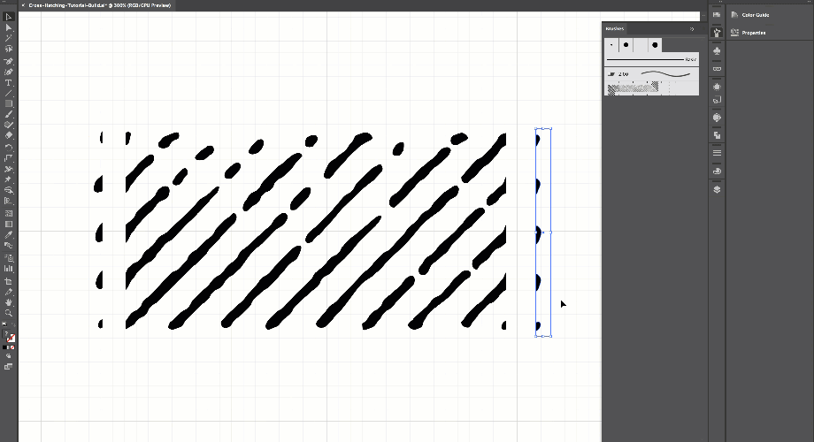 How to Make No-Stretch Hatching Pattern in - RetroSupply