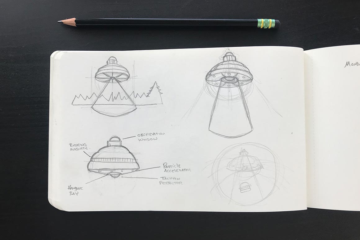 UFO Sketch