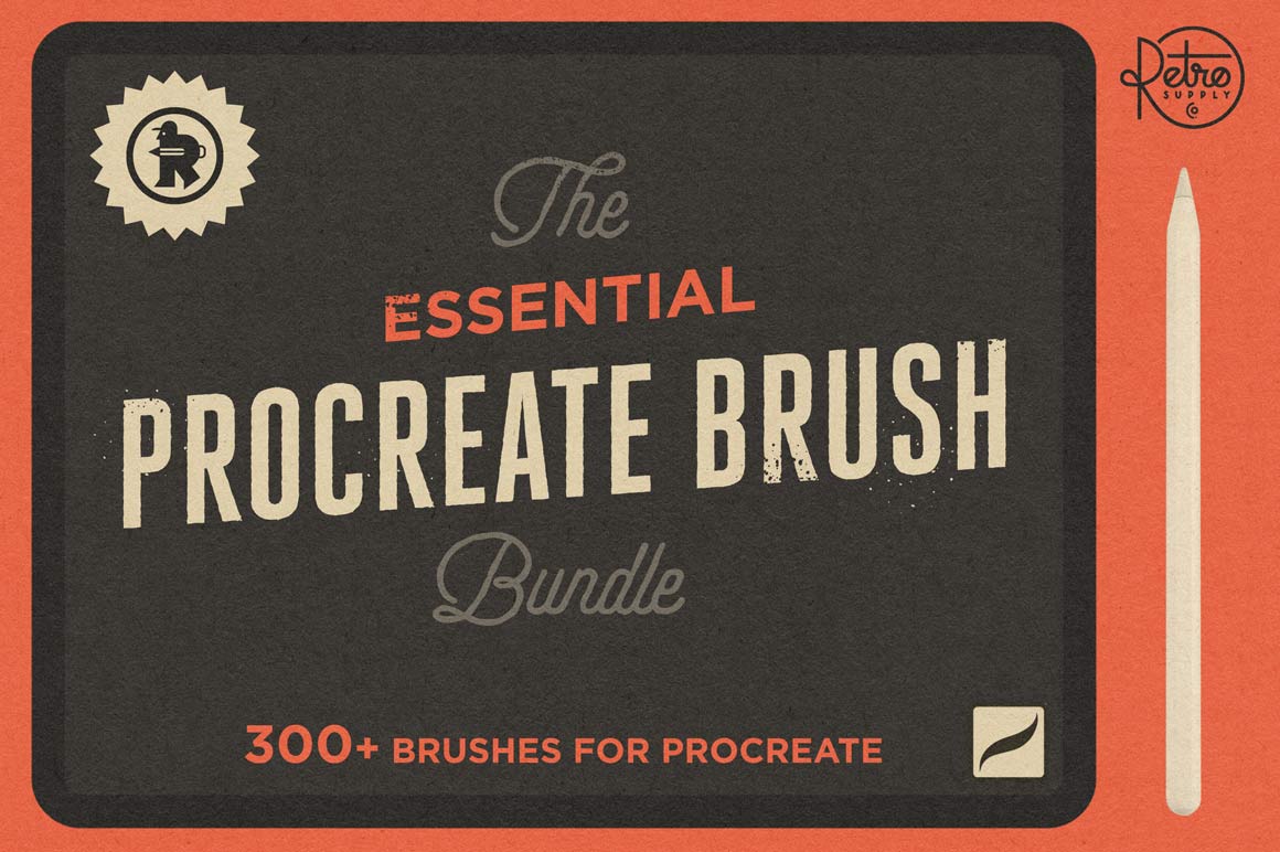 Image of The Essential Procreate Brush Bundle ST 