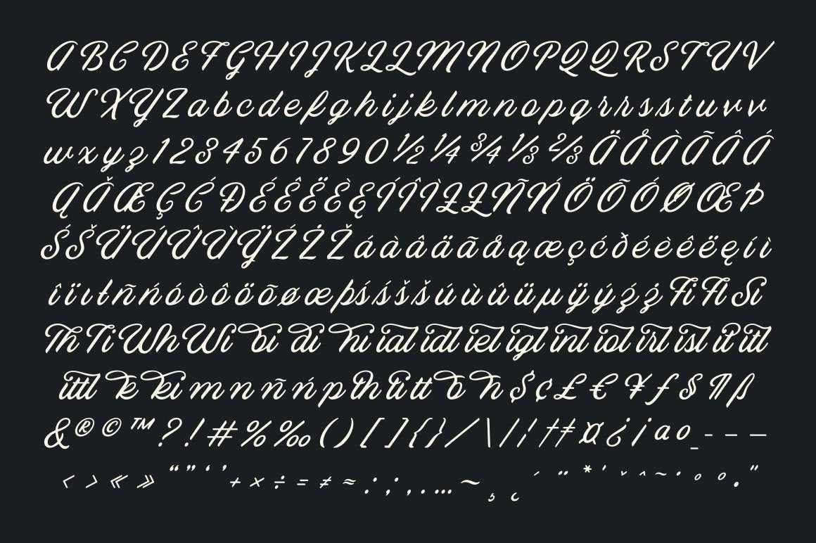 Blackbike Retro Script By Simon Walker Retrosupply Co