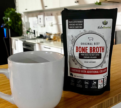 Nutra Nourished's Beef Bone Broth - Immune Support
